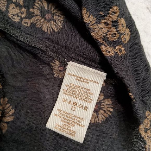 Free People From Your Heart Midnight Dress Size M - Picture 10 of 15